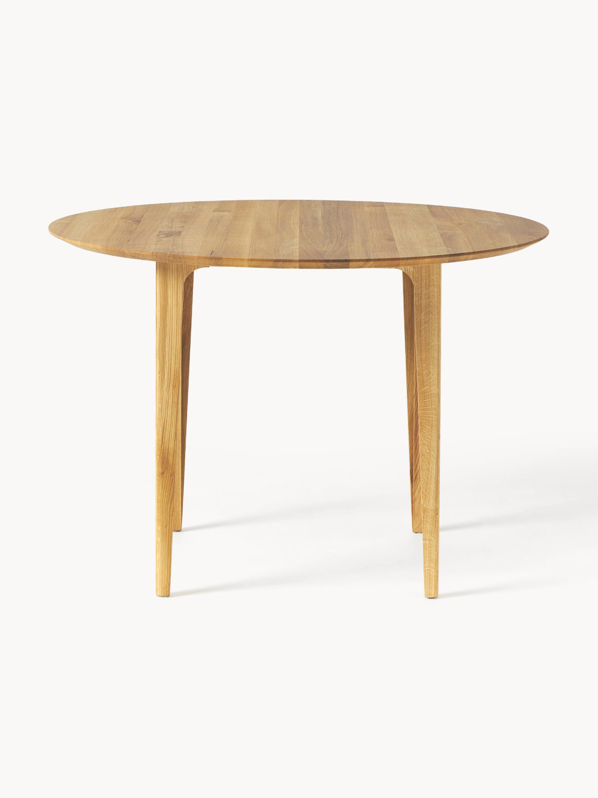 Archie Round Dining Table Made of Oak, Ø 110 cm