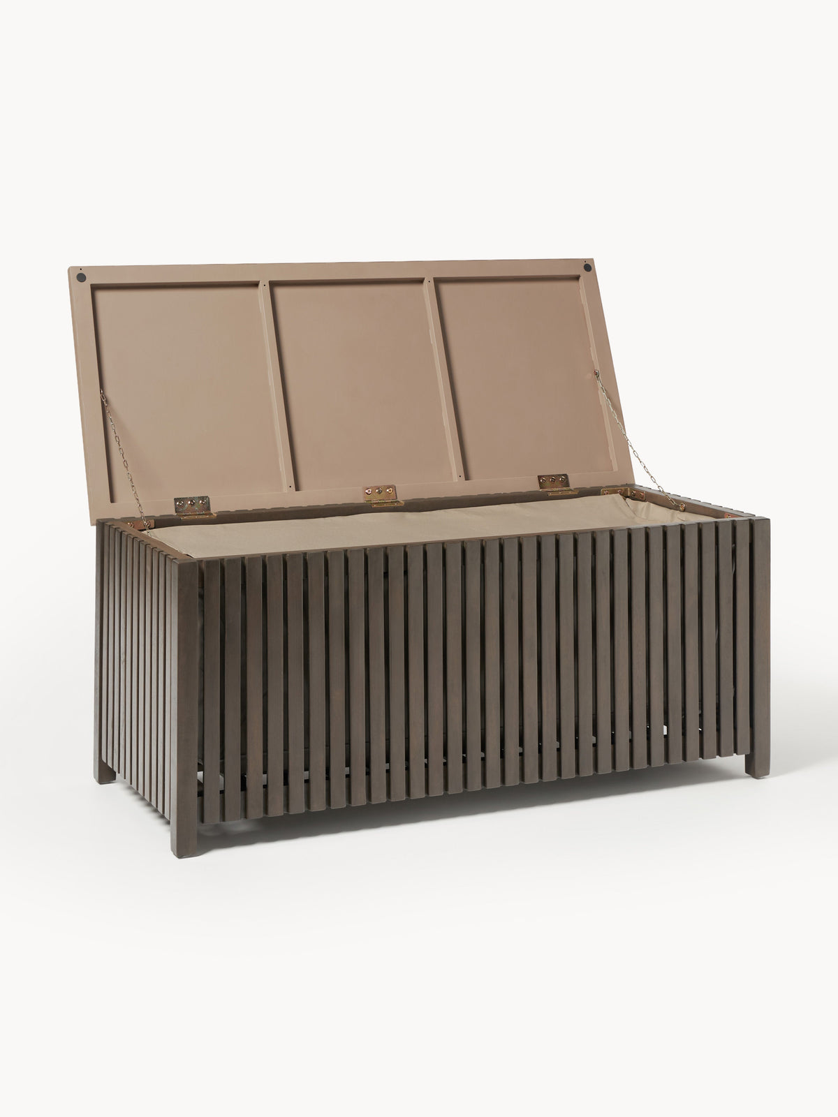 Arkin Garden Storage Box with Insert, Made of Acacia Wood, W 129 cm
