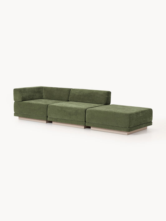 Colin Modular Settee with Ottoman (4-Seater)