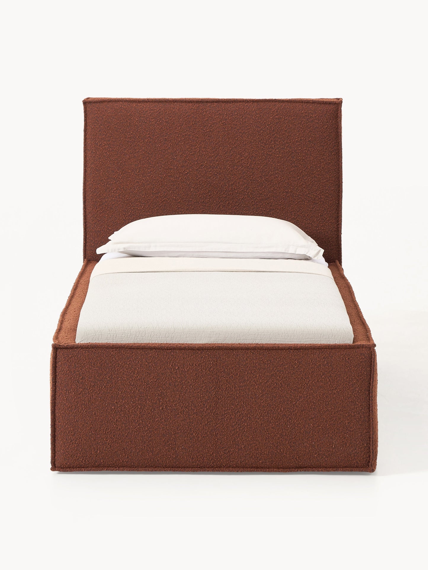 Dream Single Bed Frame, Bouclé