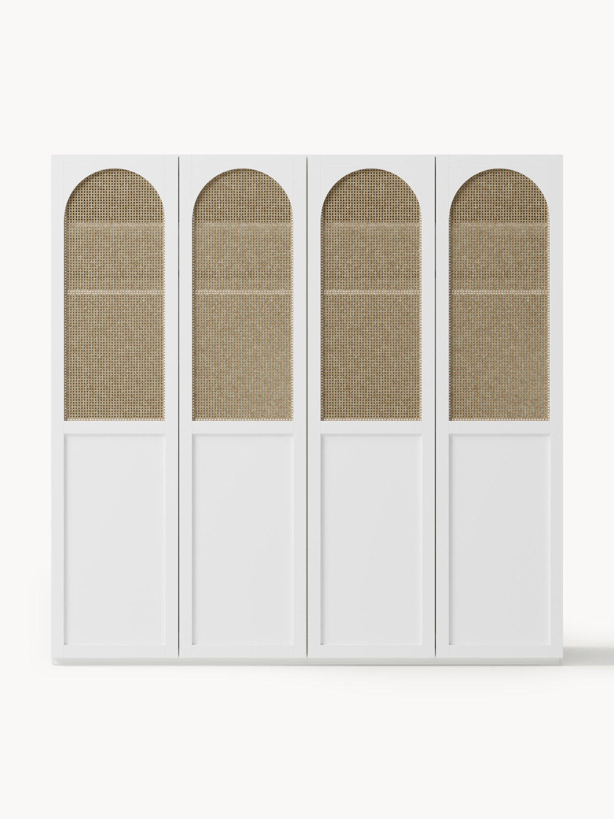 Jeanne Modular Wardrobe with Hinged Doors, 200 cm Wide, in Various Sizes