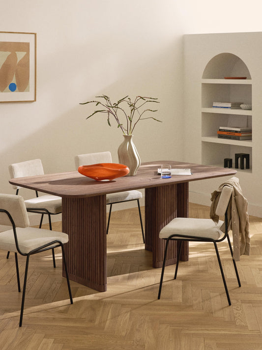 Jolka Dining Table, Oak, Available in Various Sizes