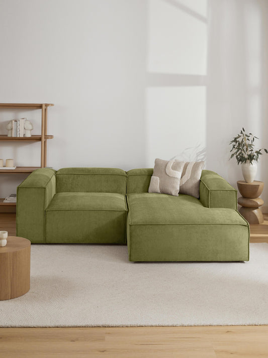 Lennon Corduroy Ottoman Corner Unit