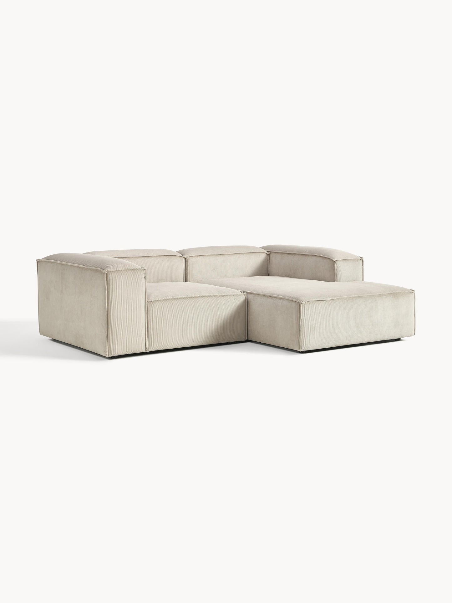 Lennon Modular Corduroy Corner Settee (2-Seater)