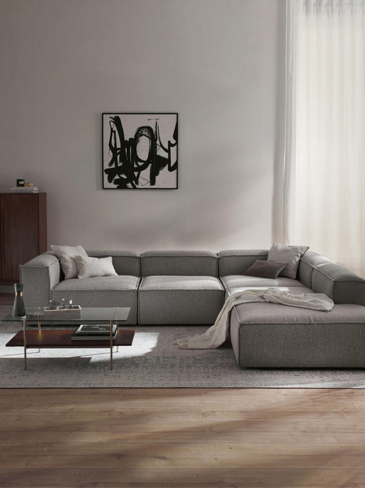 Lennon Modular XL Bouclé Corner Settee (4-Seater)