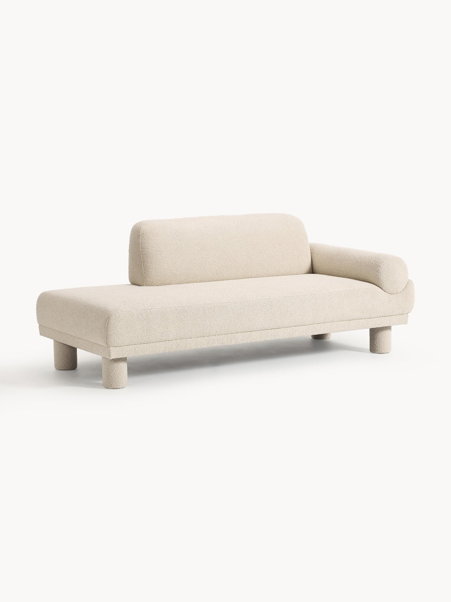 Lilo Bouclé Pouffe