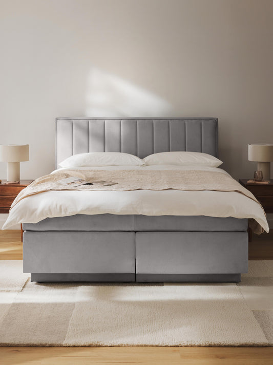 Livia Box Spring Storage Bed Frame