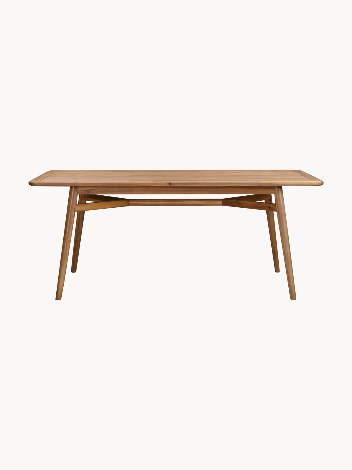 Marc Acacia Wood Garden Table, Measuring 180 x 90 cm