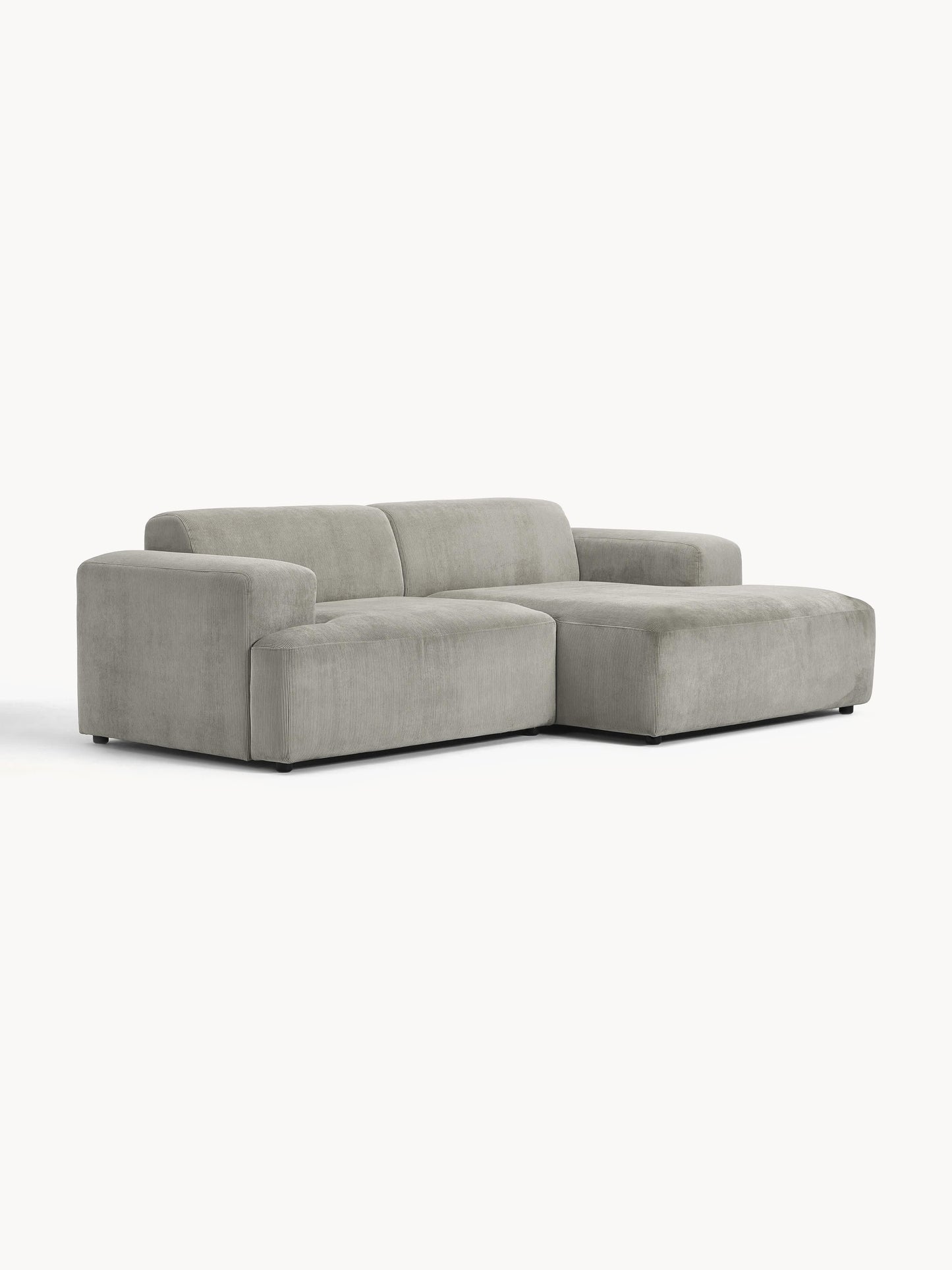 Melva Corduroy Corner Settee (3-Seater)