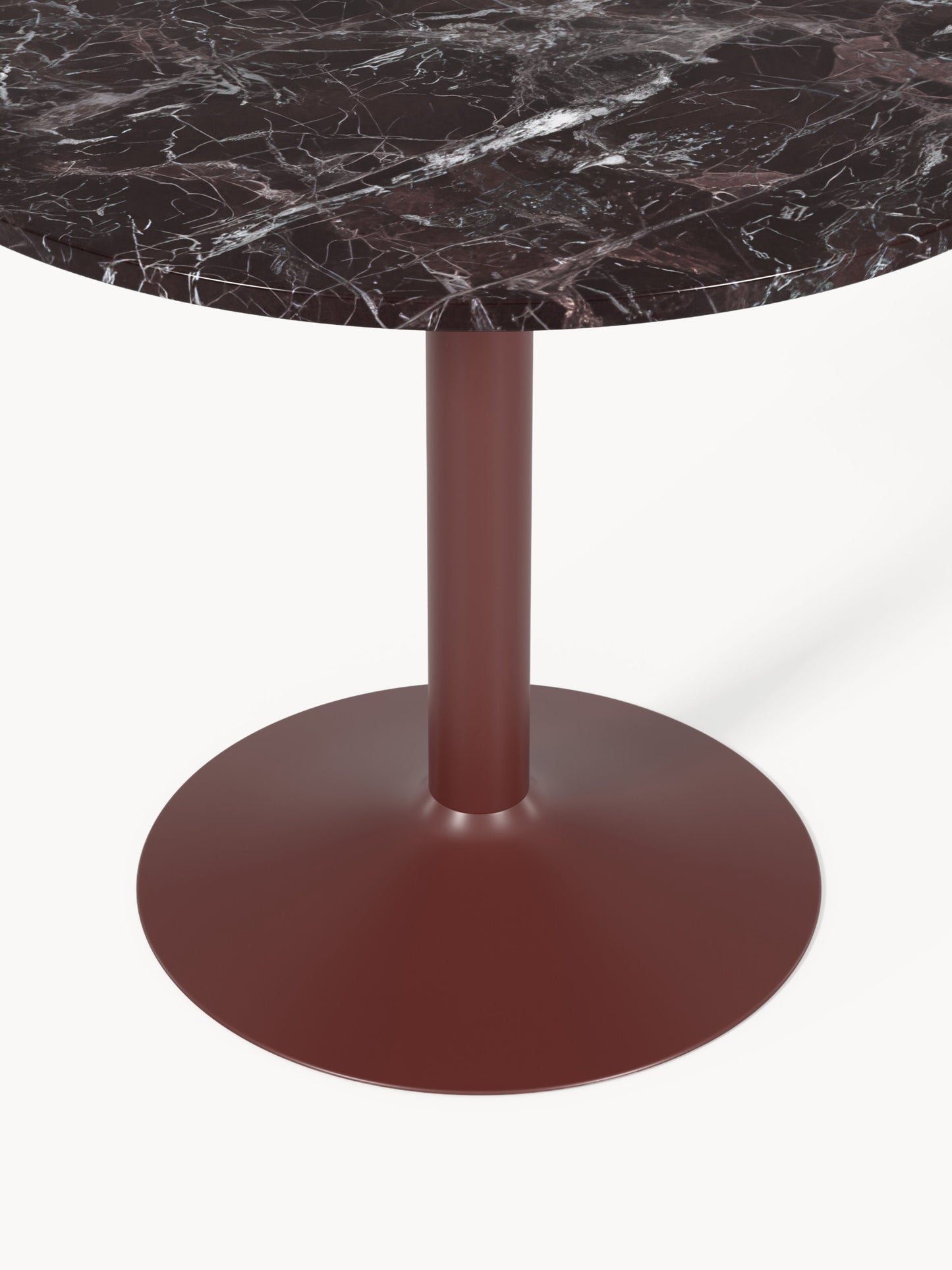 Miley Round Dining Table Made of Marble, Ø 90 cm