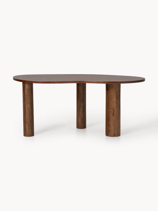 Naruto Dining Table, Oak with Organic Shape, in Various Sizes