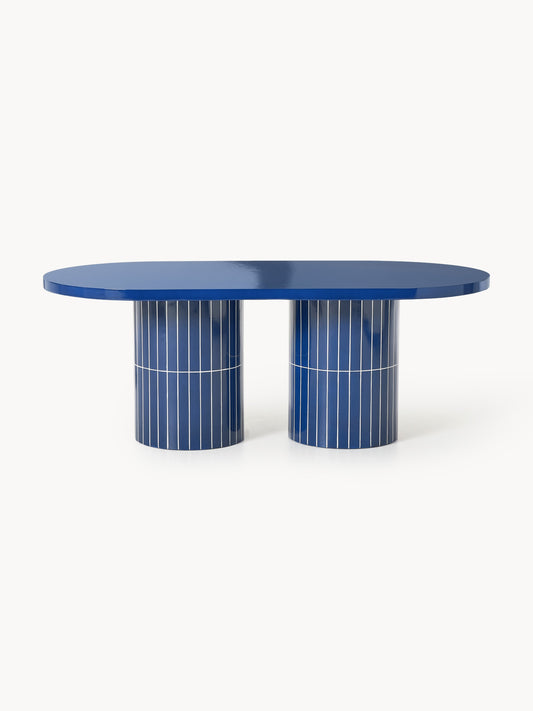 Saya Garden Dining Table, Oval, Measuring 200 x 100 cm