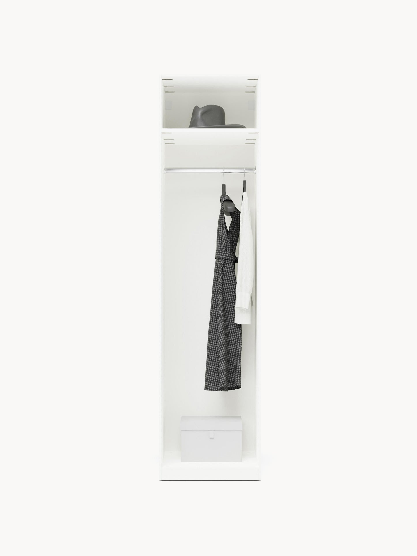 Simone Modular Wardrobe, Hinged-Door, 50 cm Wide, in Various Sizes