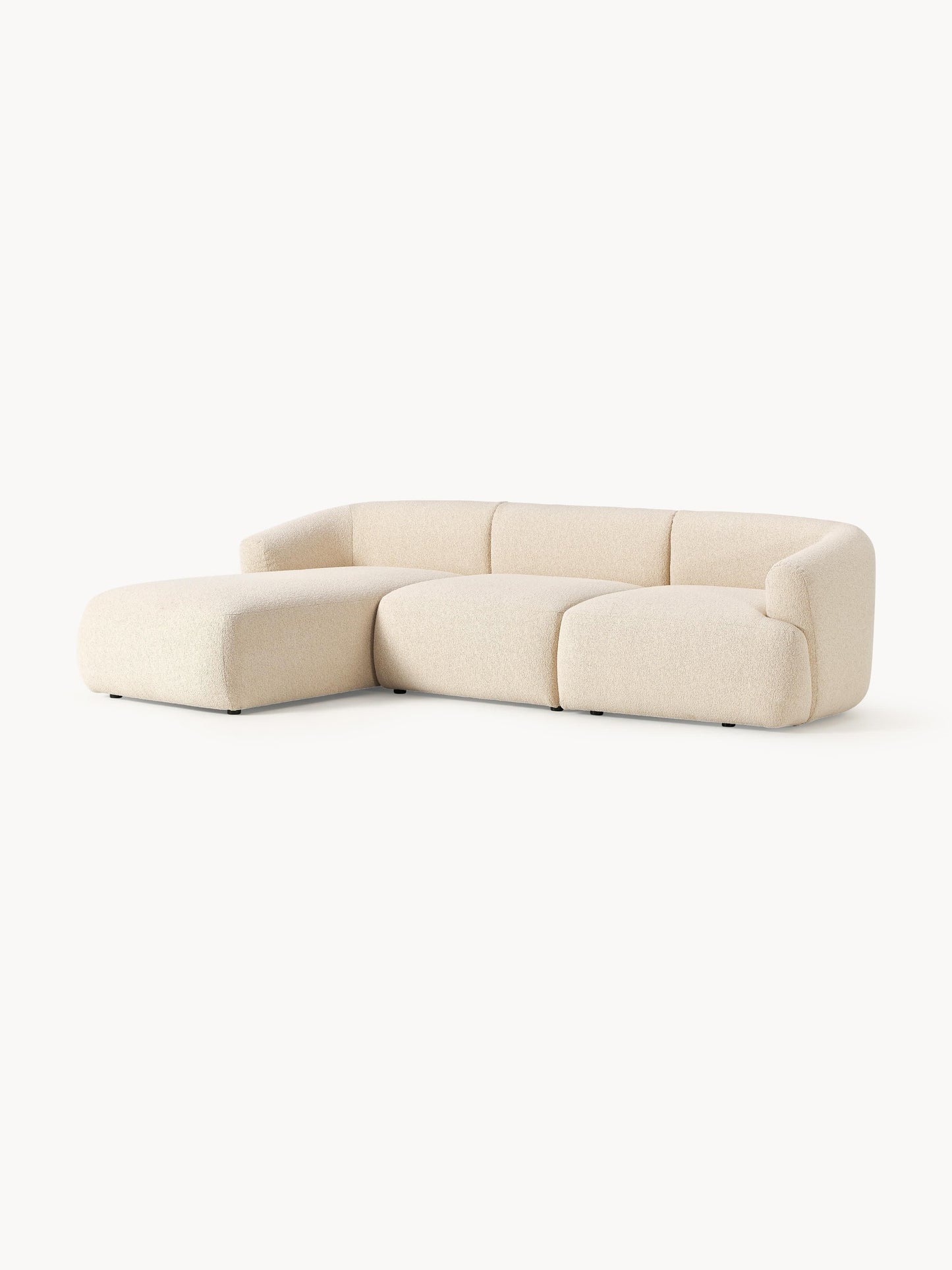 Sofia Modular Bouclé Corner Settee (3-Seater)