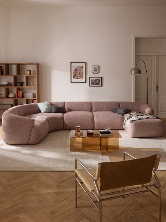 Sofia Modular Bouclé XL Settee