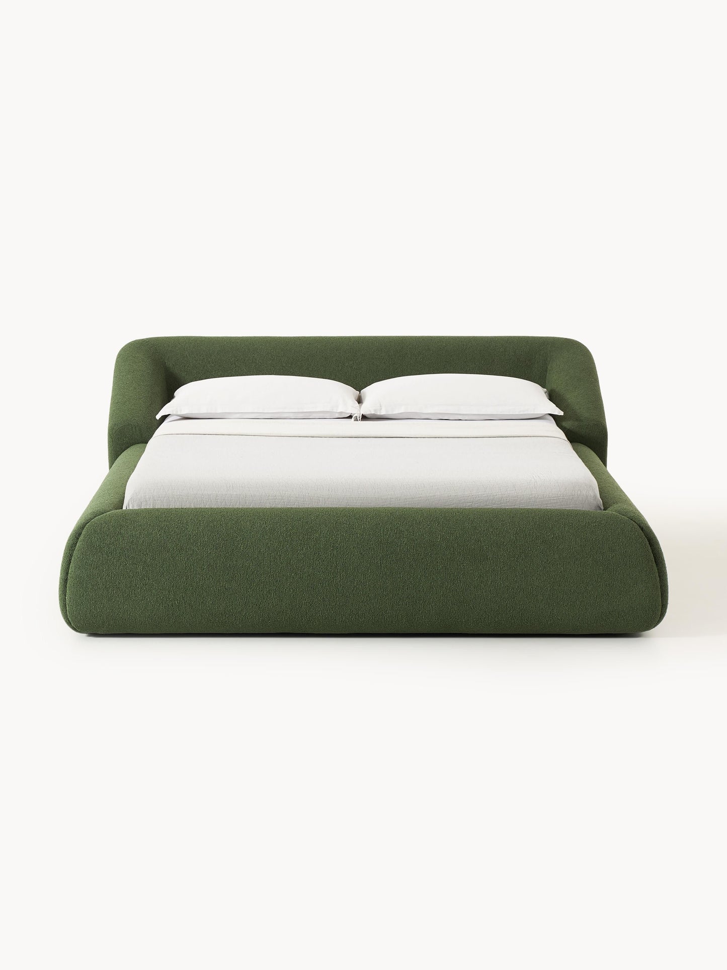 Sofia Upholstered Bed with Bouclé Cover