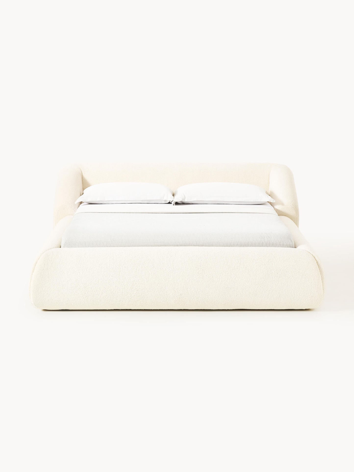 Sofia Upholstered Bed with Teddy Cover