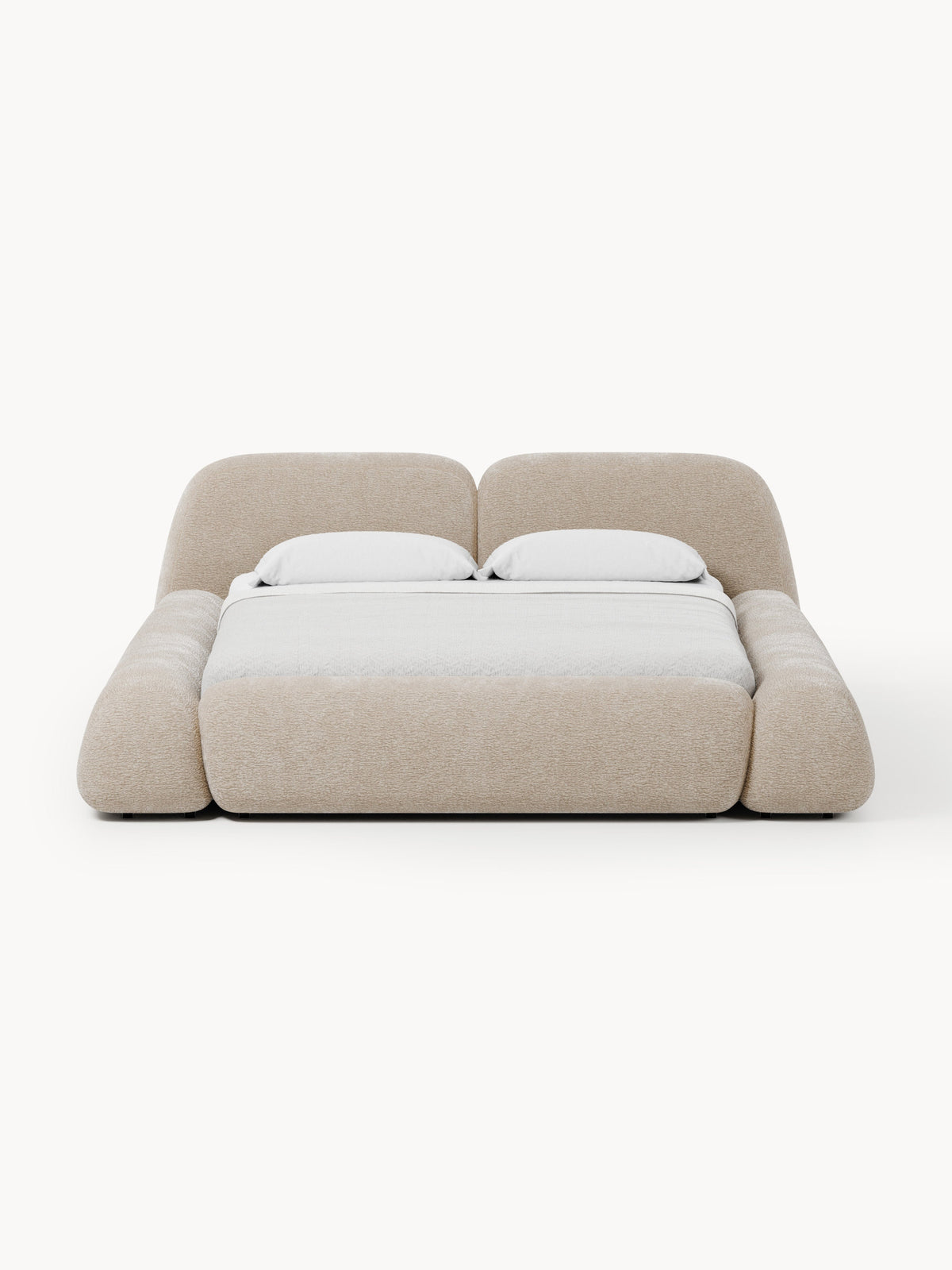 Wolke Bed Frame, Upholstered