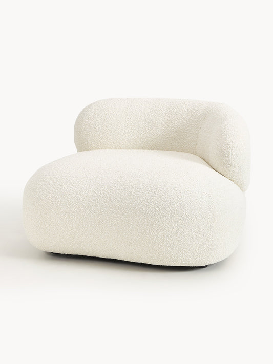 Alba Lounge Armchair, Bouclé