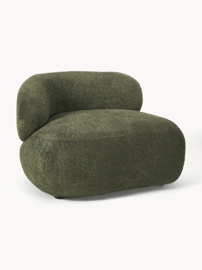 Alba Lounge Armchair, Teddy Bouclé