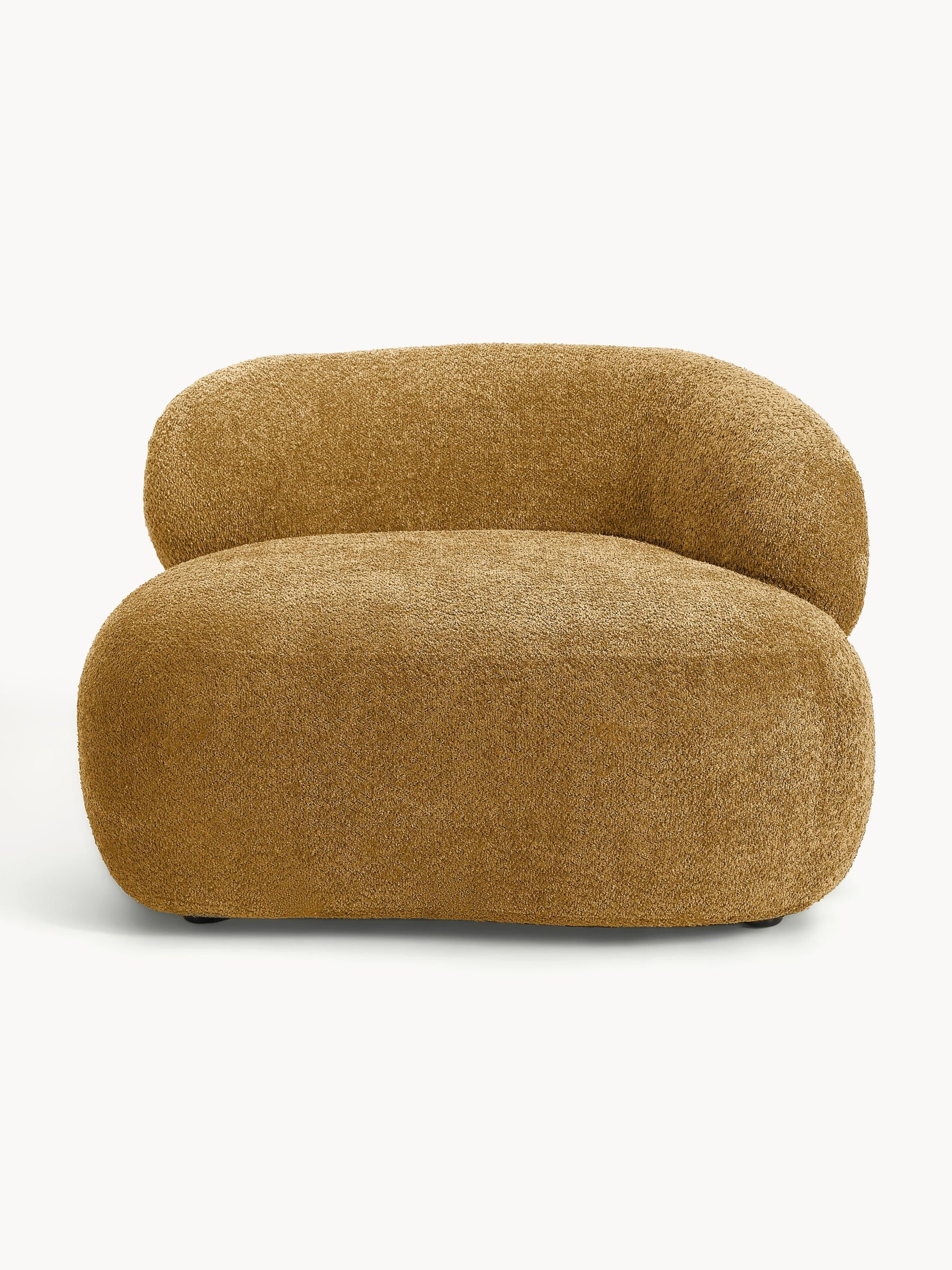 Alba Lounge Armchair, Teddy Bouclé
