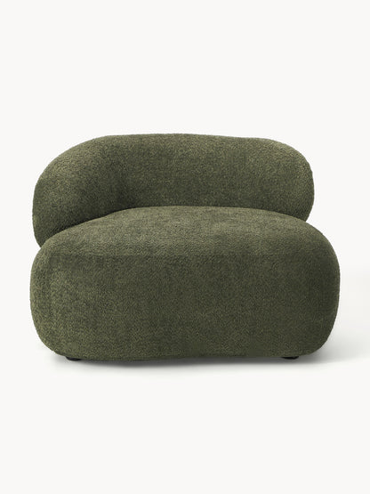 Alba Lounge Armchair, Teddy Bouclé