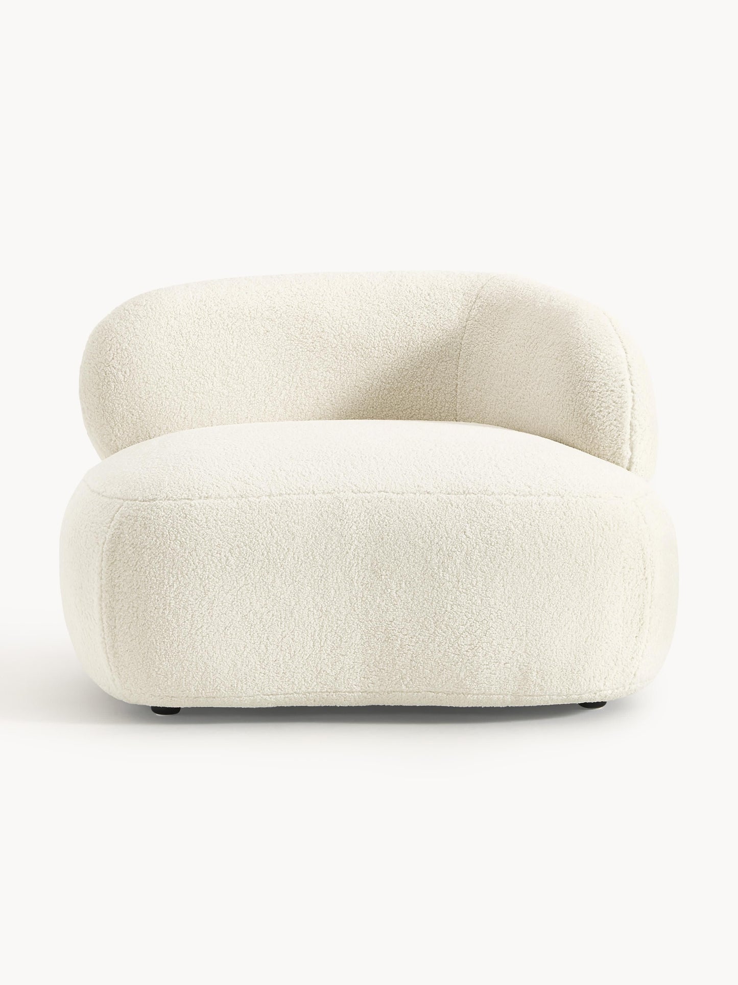Alba Lounge Armchair, Teddy Fur