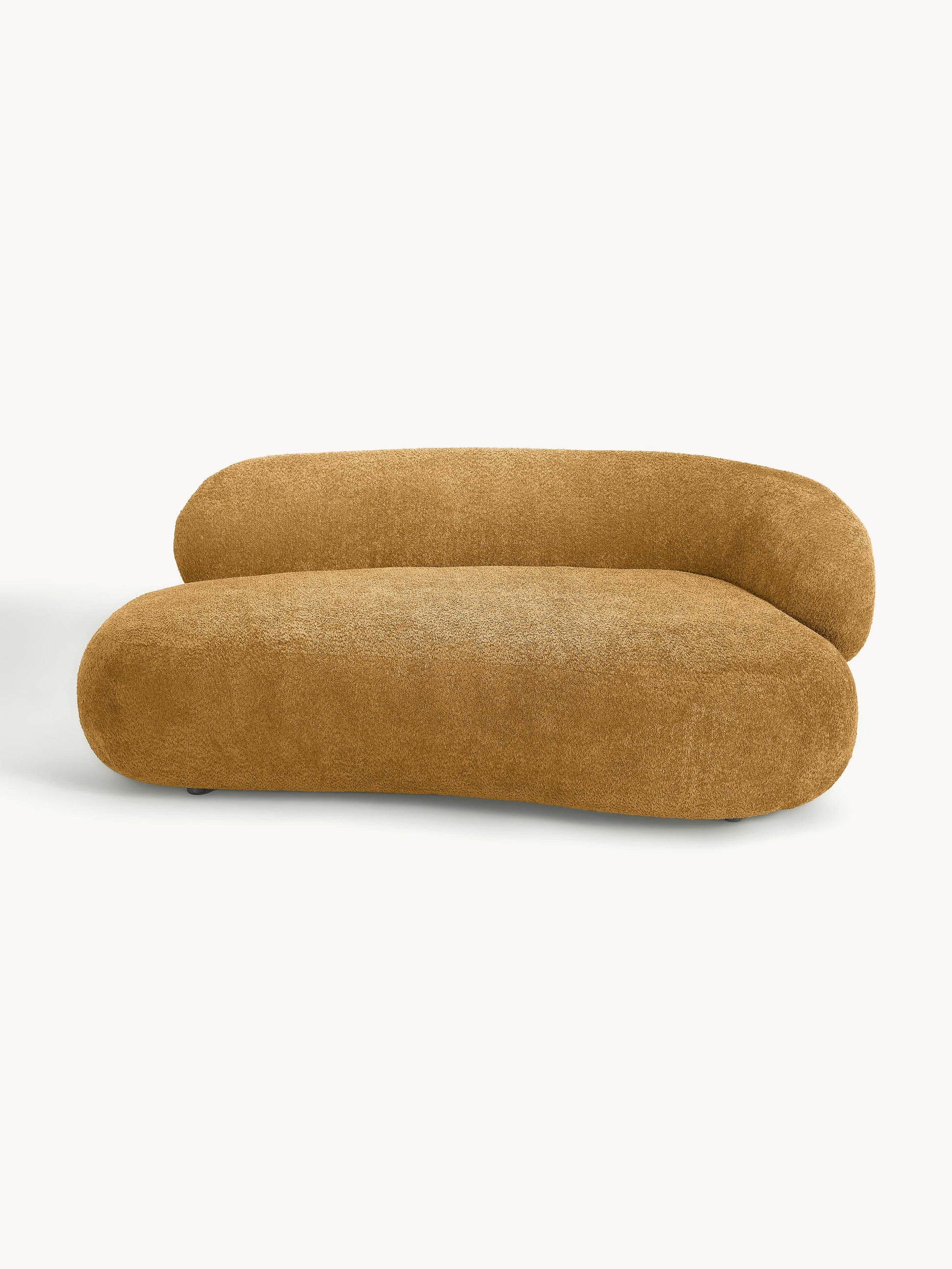 Alba Teddy Bouclé Settee (2-Seater)
