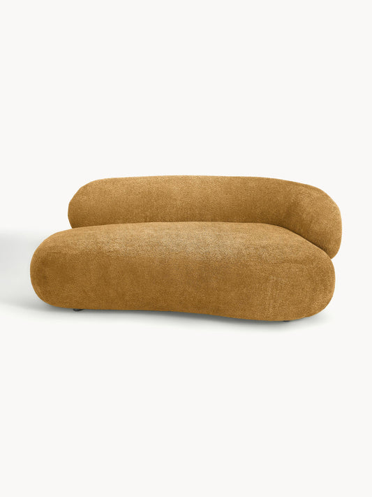 Alba Teddy Bouclé Settee (2-Seater)