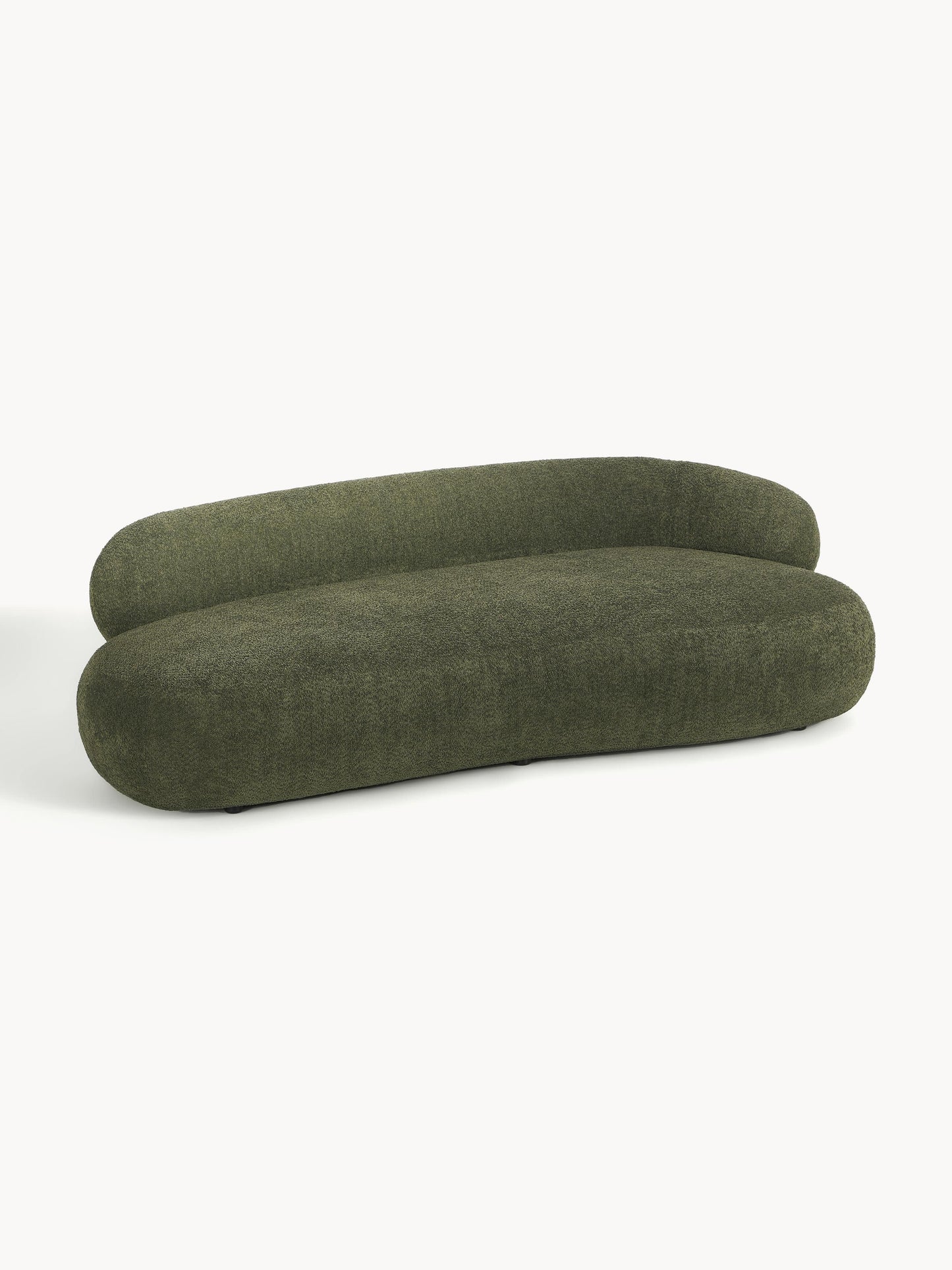 Alba Teddy Bouclé Settee (3-Seater)