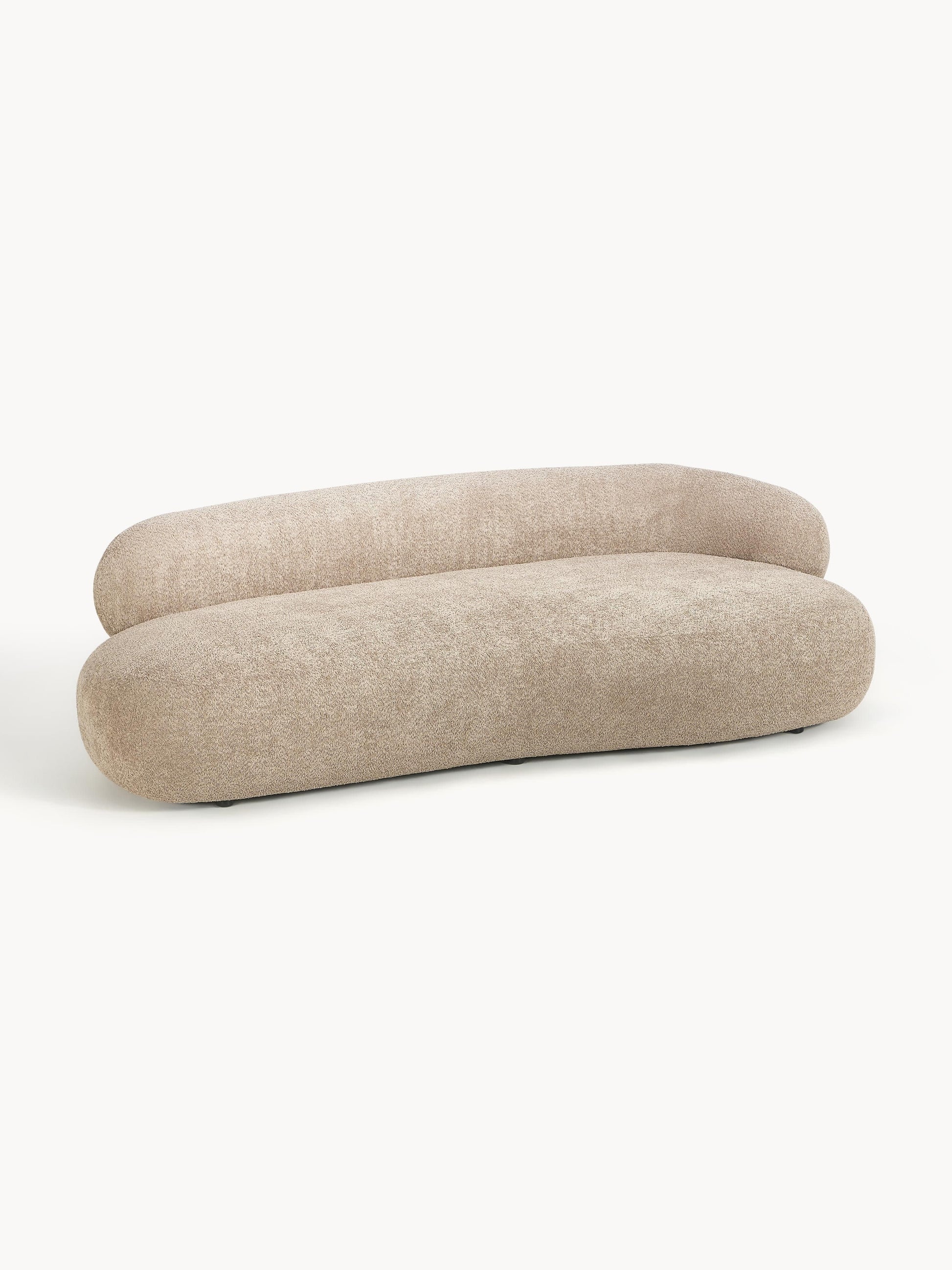 Alba Teddy Bouclé Settee (3-Seater)