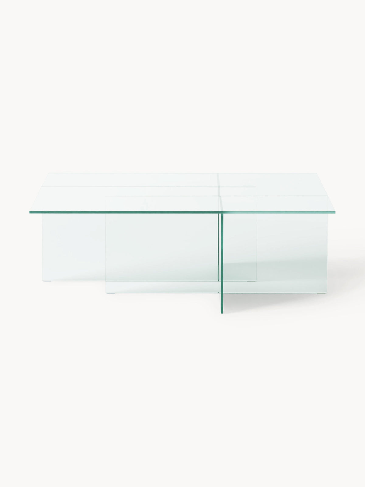 Anouk Coffee Table (W 102 cm) in Glass