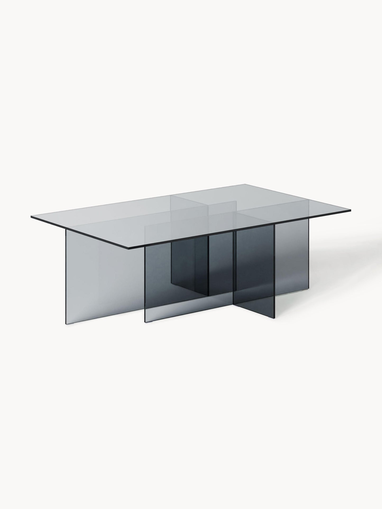 Anouk Coffee Table (W 102 cm) in Glass