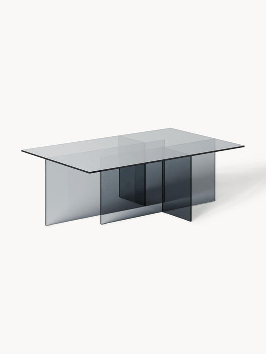 Anouk Coffee Table (W 102 cm) in Glass