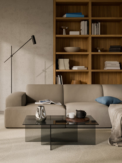 Anouk Coffee Table (W 102 cm) in Glass