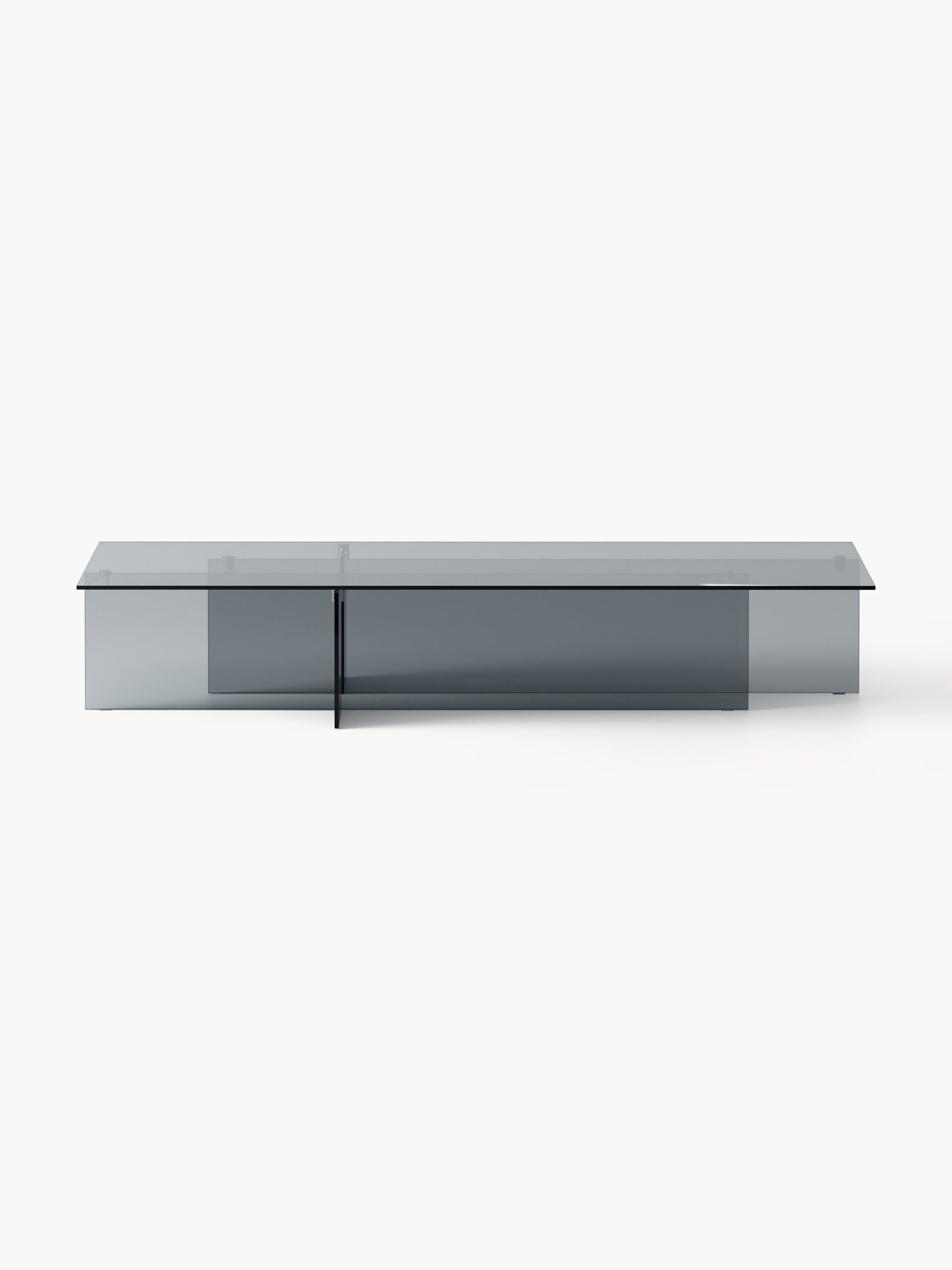 Anouk Large Coffee Table (W 160 cm) in Glass
