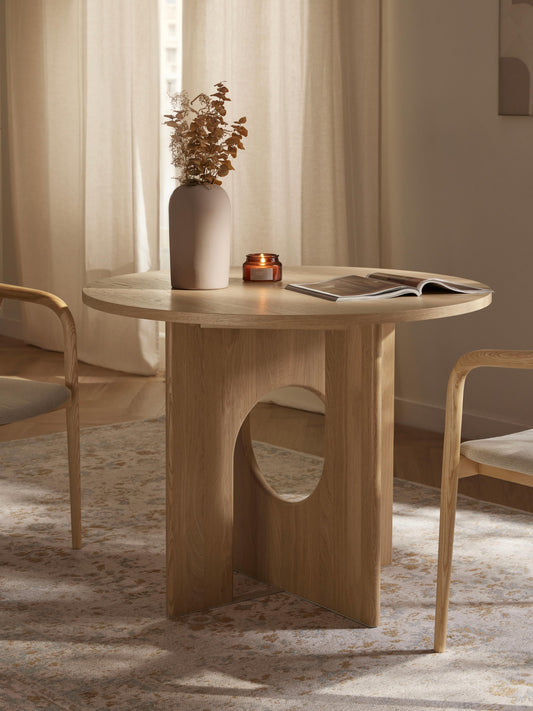 Apollo Dining Table, Round Shape, Available in Various Sizes