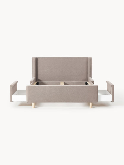 Arche Drawer Bed with Upholstery
