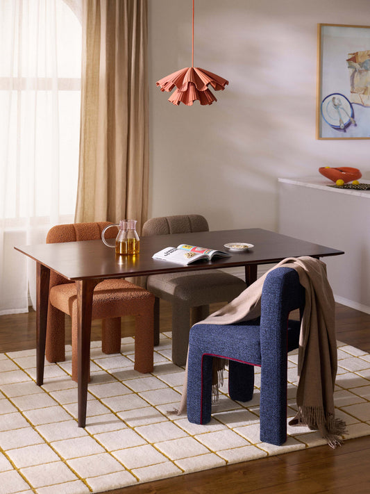 Archie Dining Table, Mango Wood, Available in Various Sizes
