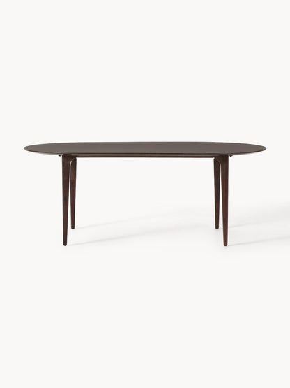 Archie Oval Dining Table Made of Mango Wood, 200 x 100 cm