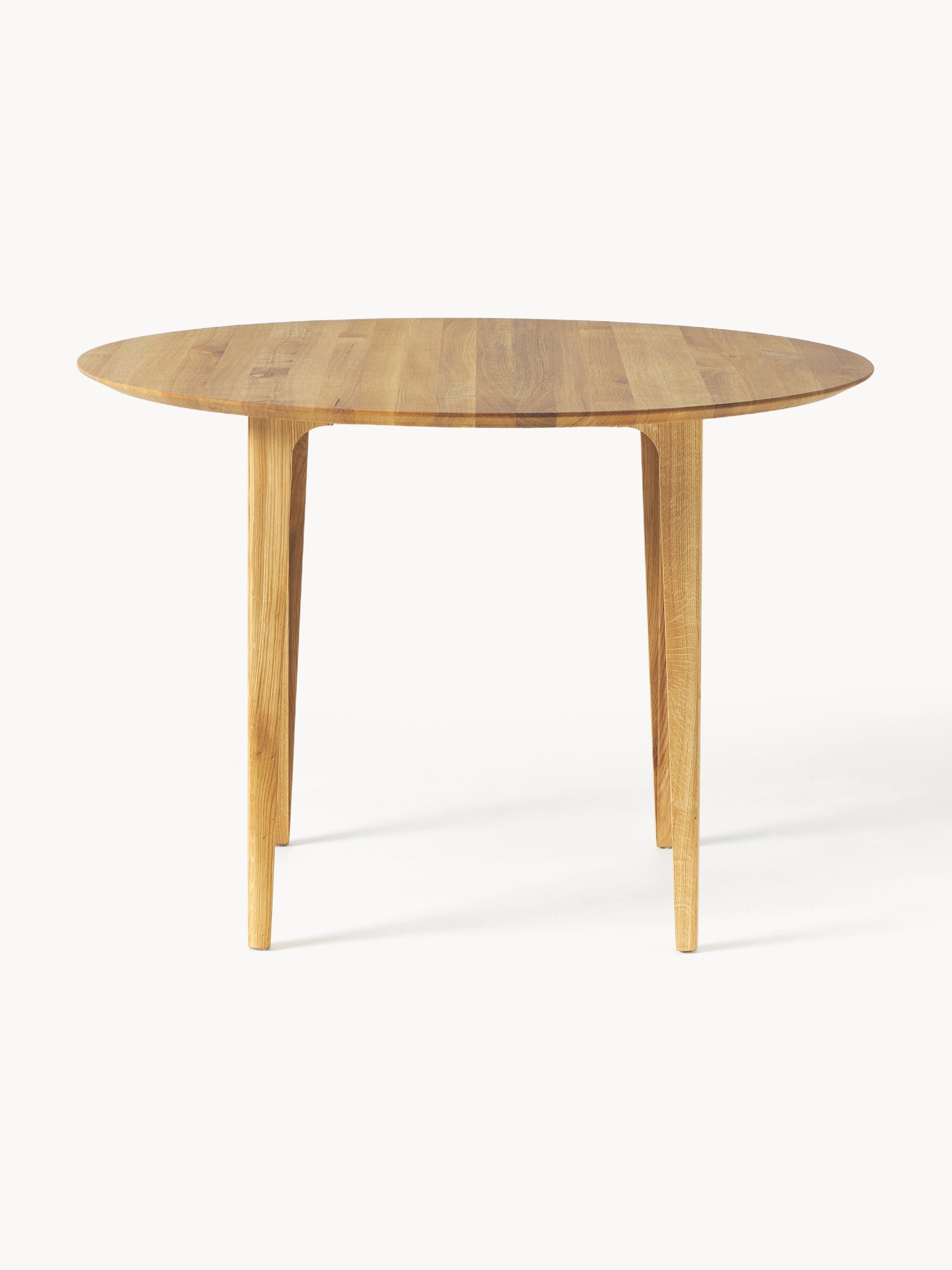 Archie Round Dining Table Made of Oak, Ø 110 cm