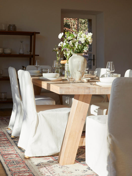Ashton Dining Table, Oak, Available in Various Sizes