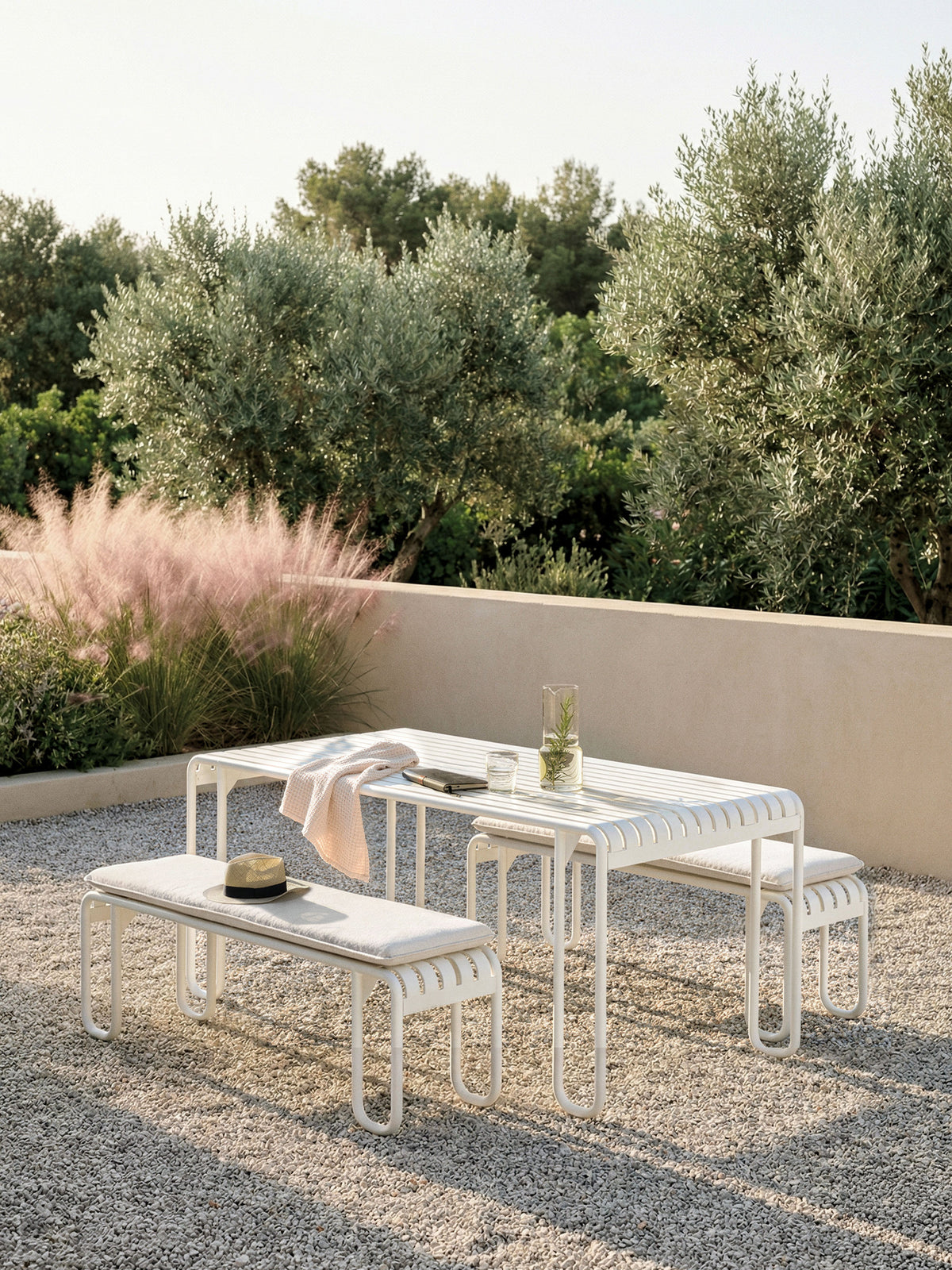 Caio Table for the Garden, Measuring 180 x 90 cm