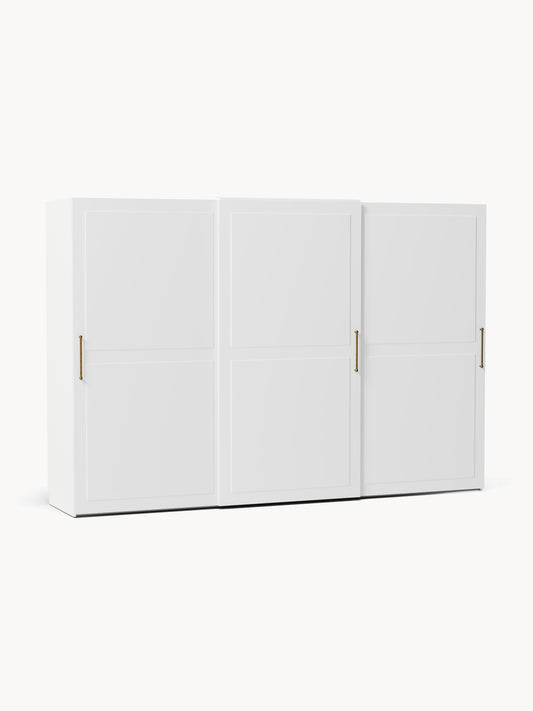 Charlotte Modular Wardrobe, Sliding-Door, 300 cm Wide, in Various Sizes