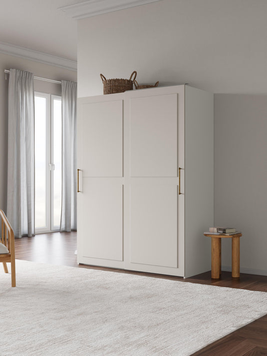 Charlotte Modular Wardrobe with Sliding Doors, 150 cm Wide, in Various Sizes