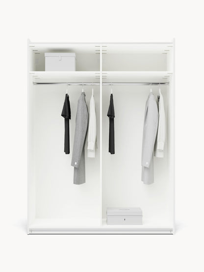 Charlotte Modular Wardrobe with Sliding Doors, 150 cm Wide, in Various Sizes