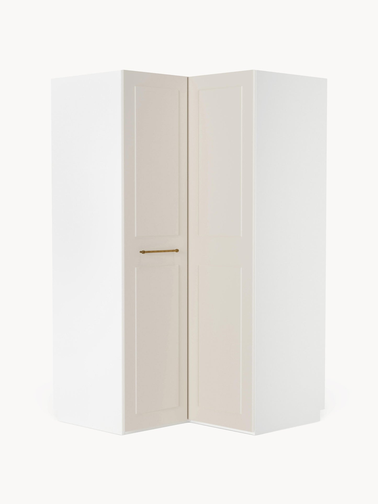Charlotte Wardrobe for Corners, 115 cm Wide, Modular
