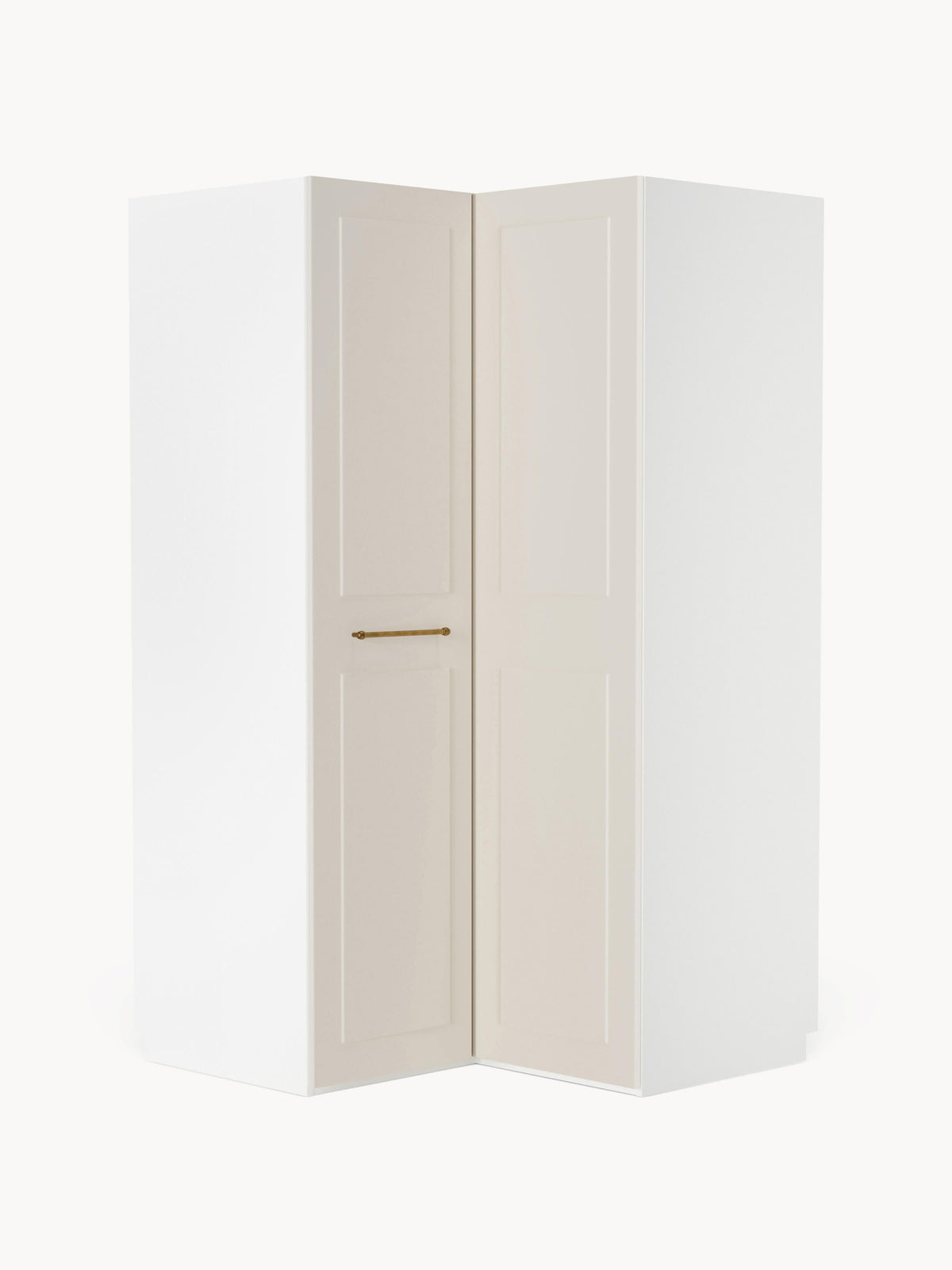 Charlotte Wardrobe for Corners, 115 cm Wide, Modular