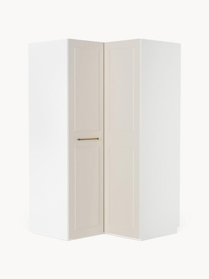Charlotte Wardrobe for Corners, 115 cm Wide, Modular