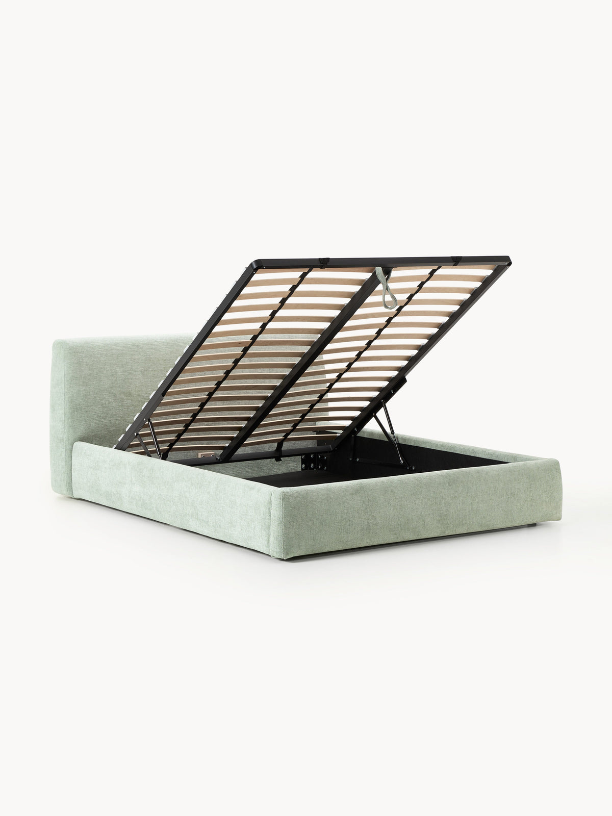 Cloud Bed Frame with Storage, Upholstered